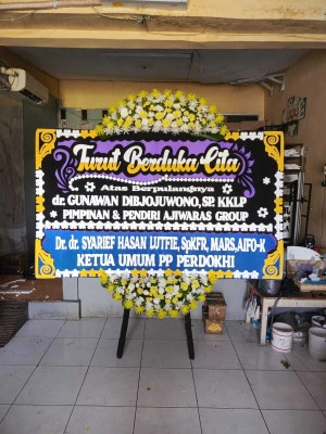Papan Bunga di Setabelan Banjarsari